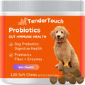 TenderTouch Probiotics for Dogs | 120 Soft Chews | Gut Health, Digestive Support & Immune Boost